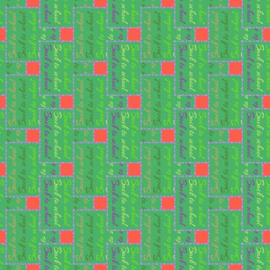 Okul hazırlıkları, arka plan için yeni dikişsiz desen. 