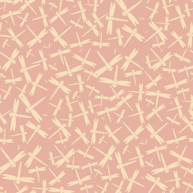 Dekoratif renkli seamless modeli ile şirin yusufçuk