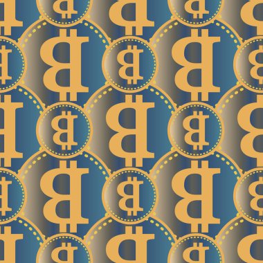 bitcoins parlak parlak pahalı sikkeleri ile Seamless modeli 