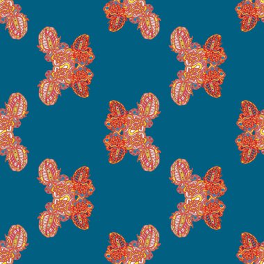 soyut dikişsiz desen, vektör illüstrasyonu