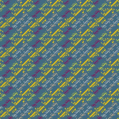 Arapça mutlu tatil çok renkli seamless modeli