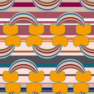 Gökkuşağı seamless modeli. Gökkuşağı Dizayn Tekstil, iç tasarım, keten, vb için. Şirin soyut çocuklar arka plan.