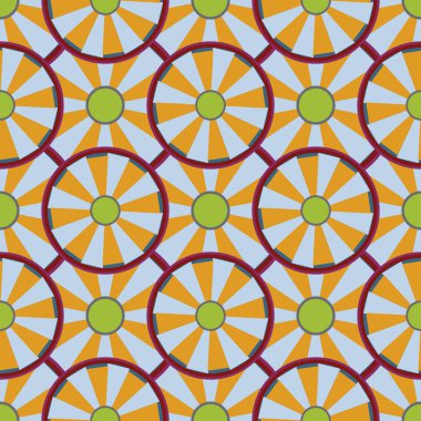 soyut geometrik renk desenli vektör çizimi