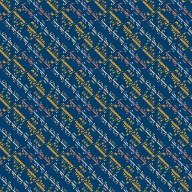 Arapça mutlu tatil çok renkli seamless modeli