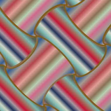 soyut geometrik renk desenli vektör çizimi