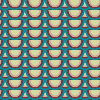 Soyut süs seamless modeli, vektör çizim çakıl