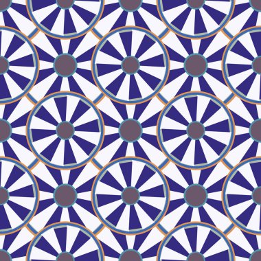 soyut geometrik renk desenli vektör çizimi