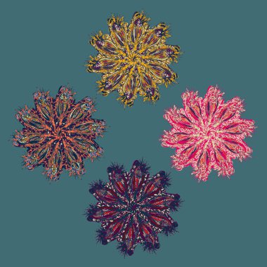 Arka plan için renkli seamless modeli. 