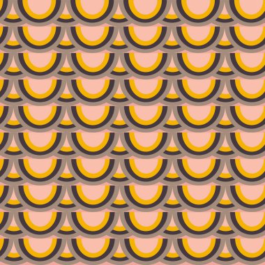 Soyut süs seamless modeli, vektör çizim çakıl