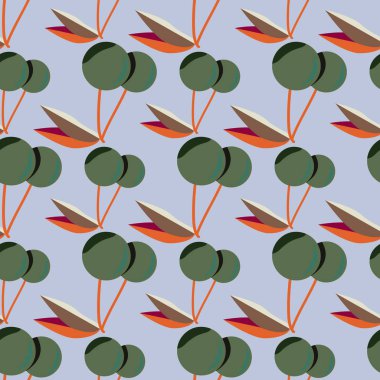 Kiraz için arka plan ile renkli seamless modeli. 