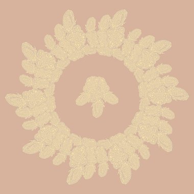 Stil zentangle yeni simetrik mandala doodle ile sanat esin kaynağı oldu. Duvar kağıdı, desen dolgularını, web sayfaları, yüzey dokuları için dekoratif nesne-ebilmek var olmak kullanılmış.