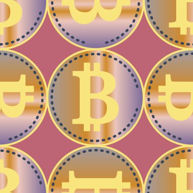 bitcoins parlak parlak pahalı sikkeleri ile Seamless modeli 
