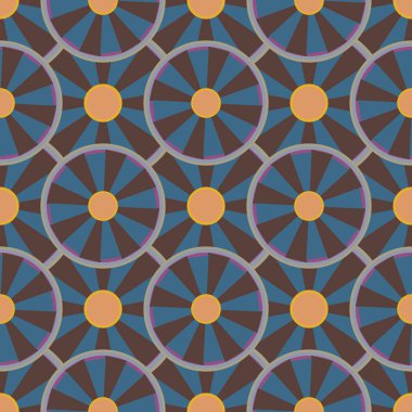 soyut geometrik renk desenli vektör çizimi