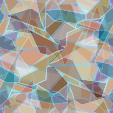 soyut geometrik renkli Dikişsiz desen arka plan için vektör çizim