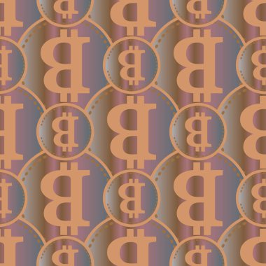 bitcoins parlak parlak pahalı sikkeleri ile Seamless modeli 