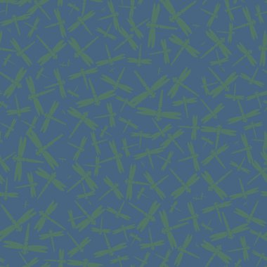 Dekoratif renkli seamless modeli ile şirin yusufçuk