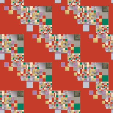 soyut geometrik renksiz desen