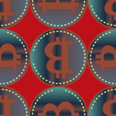 bitcoins parlak parlak pahalı sikkeleri ile Seamless modeli 