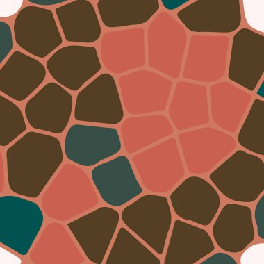 soyut renkli mozaik seamless modeli