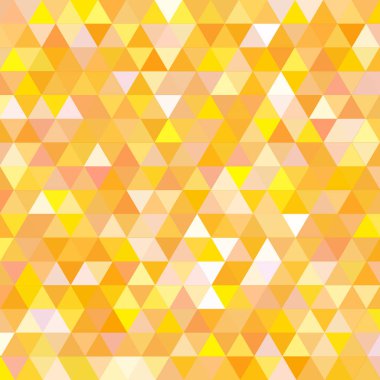 Sorunsuz üçgenler desen. Arka plan ile renkli geometrik şekiller. Vektör