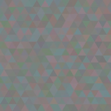 Sorunsuz üçgenler desen. Arka plan ile renkli geometrik şekiller. Vektör
