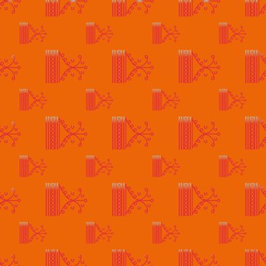 soyut dikişsiz desen, vektör illüstrasyonu