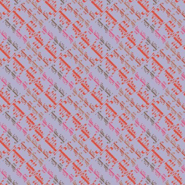 Arapça mutlu tatil çok renkli seamless modeli