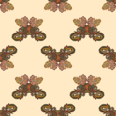 soyut dikişsiz desen, vektör illüstrasyonu