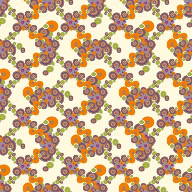 soyut geometrik renkli Dikişsiz desen arka plan için vektör çizim