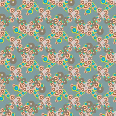 soyut geometrik renkli Dikişsiz desen arka plan için vektör çizim