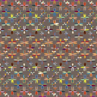 Soyut renkli geometrik seamless modeli