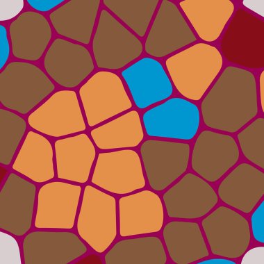 soyut renkli mozaik seamless modeli