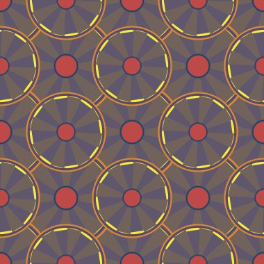 soyut geometrik renk desenli vektör çizimi