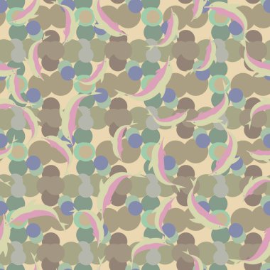 Renkli yunuslar Dikişsiz desen, çizim