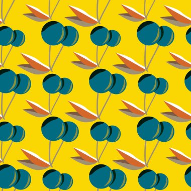 Kiraz için arka plan ile renkli seamless modeli. 