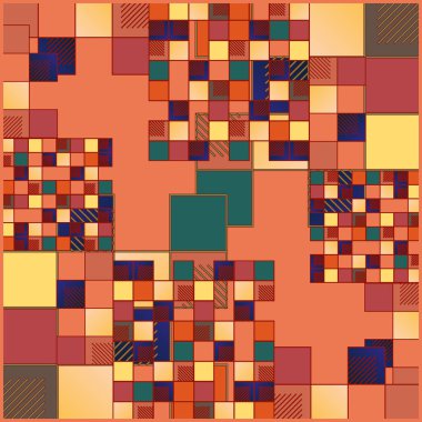 soyut geometrik renksiz desen