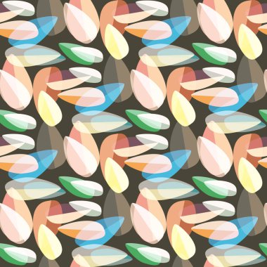 Renkli soyut geometrik Dikişsiz desen arka planı için