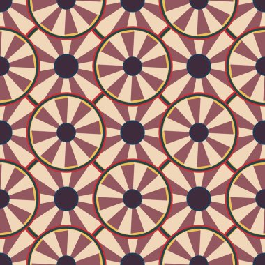 soyut geometrik renk desenli vektör çizimi