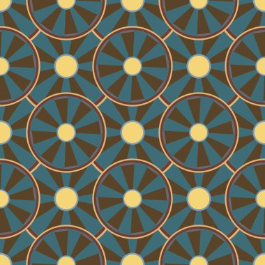 soyut geometrik renk desenli vektör çizimi