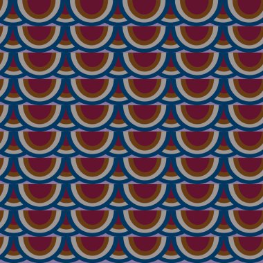 Soyut süs seamless modeli, vektör çizim çakıl