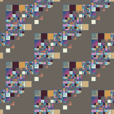 soyut geometrik renksiz desen