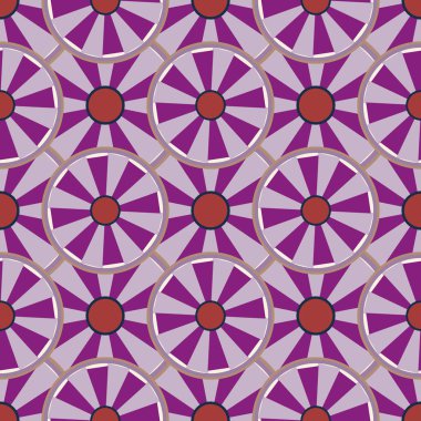 soyut geometrik renk desenli vektör çizimi