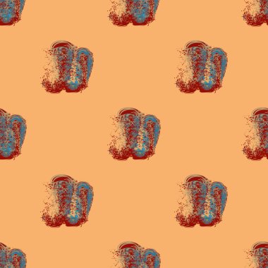 Suluboya soyut lekesi seamless modeli