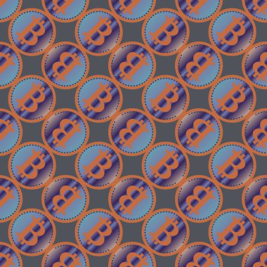 bitcoins parlak parlak pahalı sikkeleri ile Seamless modeli 