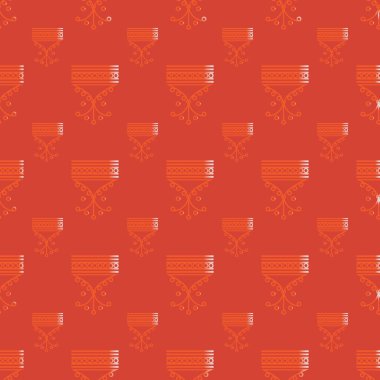 soyut dikişsiz desen, vektör illüstrasyonu