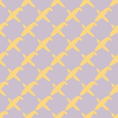 Uçak, vektör çizim seamless modeli