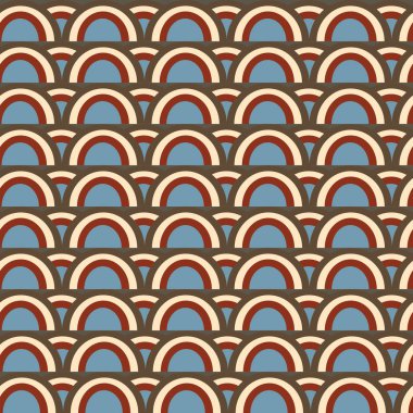 Soyut süs seamless modeli, vektör çizim çakıl