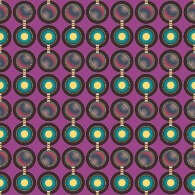 Bardak kahve veya çay arka plan seamless modeli üzerinde noktalı. Vektör çizim