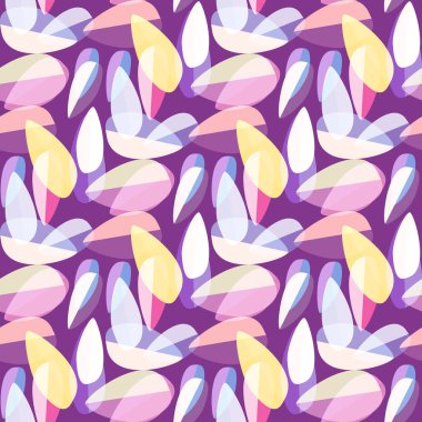 Renkli soyut geometrik Dikişsiz desen arka planı için