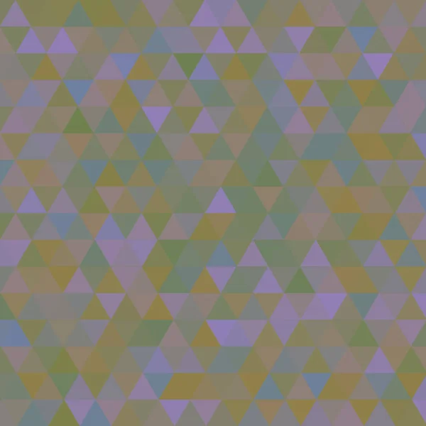シームレスな三角形パターン カラフルな幾何学的図形と背景 ベクトル — ストックベクタ